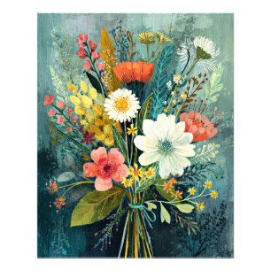 Impression Photo Bouquet de printemps coloré