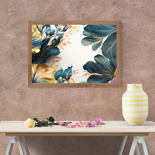 Impression Photo Bouquet floral vif avec des tournesols radiants