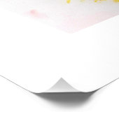 Impression Photo Bouquet plat rose (Coin)