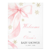 Impression Photo Bow Rose Froid à l'extérieur de l'Affiche de bienv (Devant)