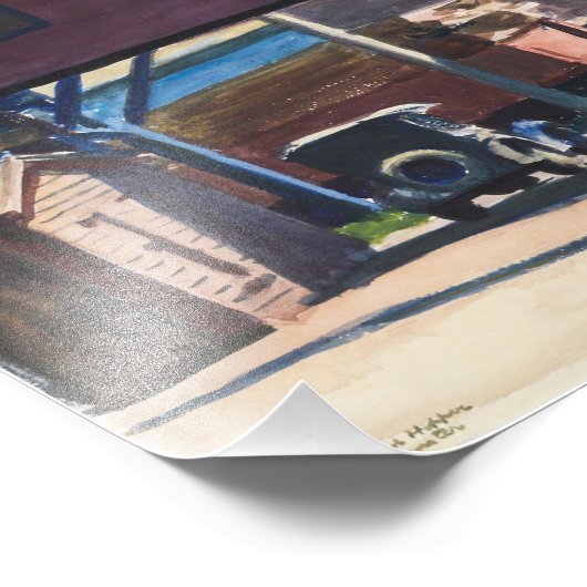 Impression Photo Box Factory, Gloucester | Edward Hopper | (Coin)