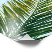 Impression Photo Branche de palmier (Coin)