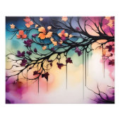 Impression Photo Branche florale : Art floral (Devant)