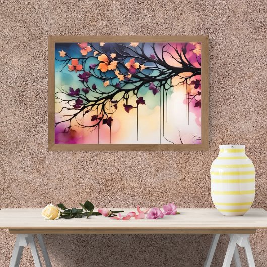 Impression Photo Branche florale : Art floral