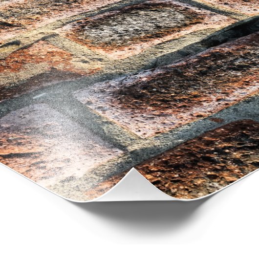 IMPRESSION PHOTO BRICK WALL (Coin)