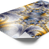 Impression Photo Bridge Network - Mandelbrot Fractal Art (Coin)