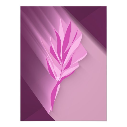 Impression Photo Bright flower. (Devant)