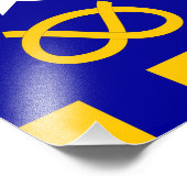 Impression Photo Brisbane Drapeau Australie symbole (Coin)