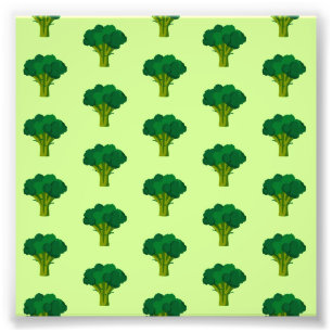 Impression Photo Brocoli vert légume alimentation saine légume