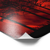 Impression Photo Brûler du rouge... (Coin)