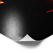 Impression Photo Brûlures hivernales de pompier (Coin)