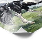 Impression Photo Brunskjottur Black pinto Icelandic (Coin)