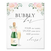 Impression Photo Bubbly Bar Mariage (Devant)