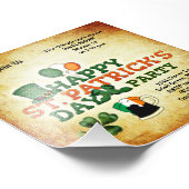 Impression Photo Budget St Patrick's Day Party Vintage (Coin)