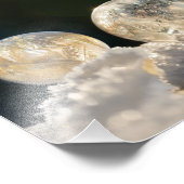 Impression Photo Bulles de savon congelées Ice Crystal Winter Paper (Coin)