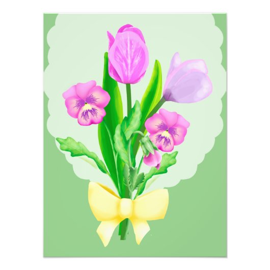 Impression Photo Bunch of Spring Flower 2 (Devant)