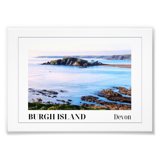 Impression Photo Burgh Island, Devon (Devant)