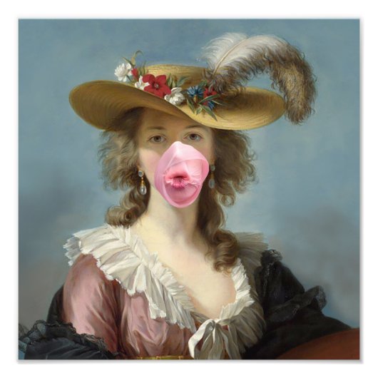 Impression Photo Burst Bubble Gum Diva II (Devant)