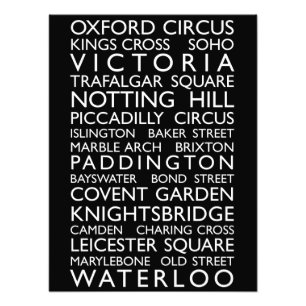 Impression Photo Bus de Londres (Aveugle)