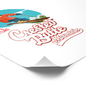 Impression Photo Butte au repos pour skier (Coin)