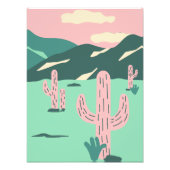Impression Photo Cactus du désert (Devant)