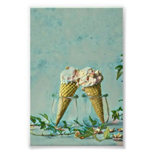 Impression Photo Cadeau amoureux de crème glacée