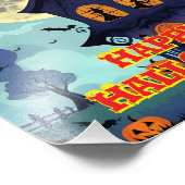 Impression Photo Cadeau papier Halloween (Coin)