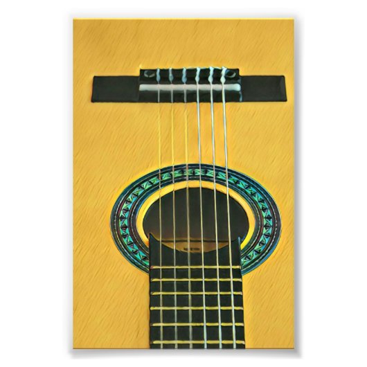 Impression Photo Cadeau pour petit ami guitariste (Devant)