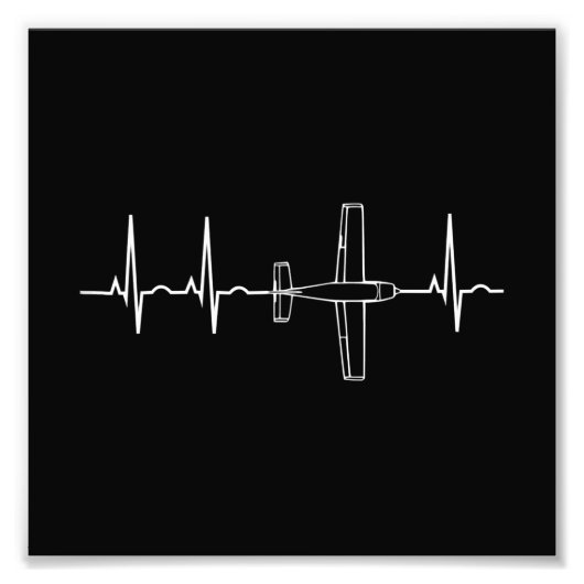 Impression Photo Cadeau vintage volant Sky Heart (Devant)