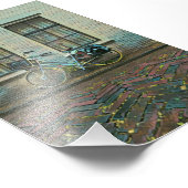 Impression Photo Cadeaux cyclistes cool (Coin)