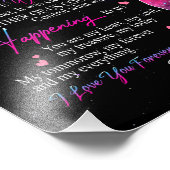 Impression Photo Cadeaux de copine | Lettre à ma petite amie (Coin)