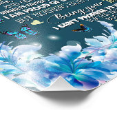 Impression Photo Cadeaux de fille | Lettre À Ma Fille De Papa (Coin)