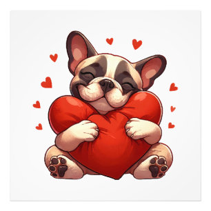 Impression Photo Cadeaux de la Saint-Valentin Pitbull