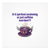 Cadeaux de réveil spirituel par surdosage de caféi