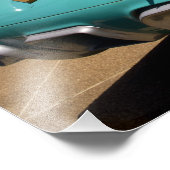 Impression Photo Cadillac Verte d'Elvis Presley convertible en (Coin)