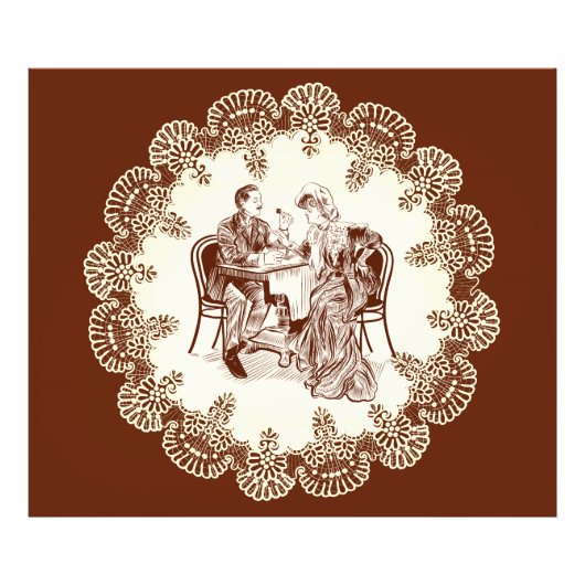 Impression Photo café et amour (Devant)