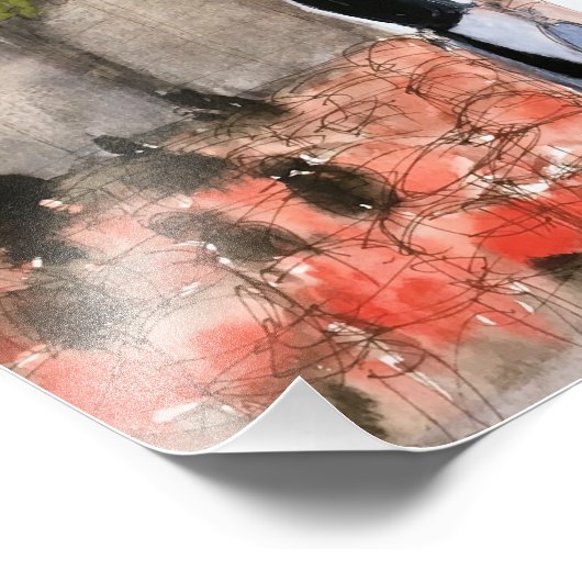 Impression photo CAFE PARIS (Coin)