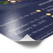 Impression Photo Calendrier lunaire de Bhikhuni Sangha 2024-2025 (Coin)