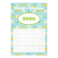 Calendrier personnalisé 2026