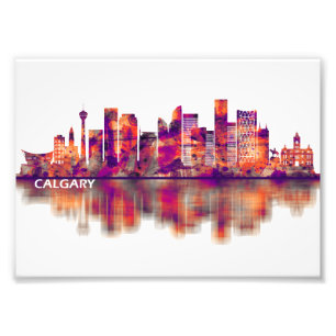 Impression Photo Calgary Canada Skyline