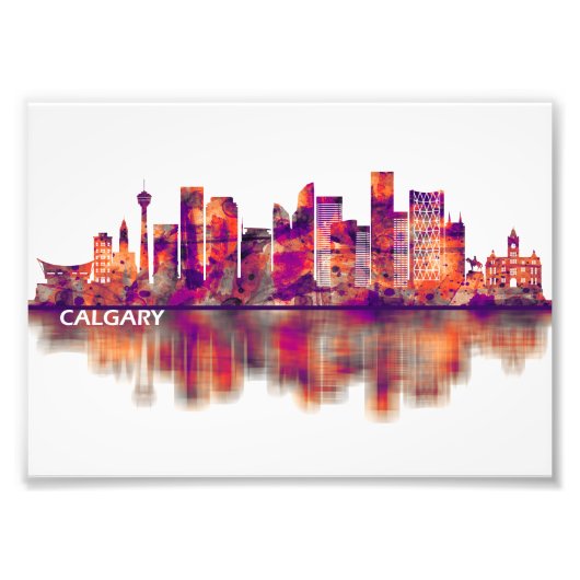 Impression Photo Calgary Canada Skyline (Devant)