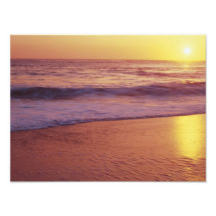 Impression Photo Californie, près de Père Noël Cruz, vue sur la 