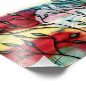 Impression Photo Calques transparents feuilles et encre (Coin)