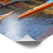 Impression Photo Cambridge. Vue depuis le pont de la Madeleine. Tir (Coin)