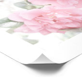 Impression Photo Camellias rose pâle (Coin)