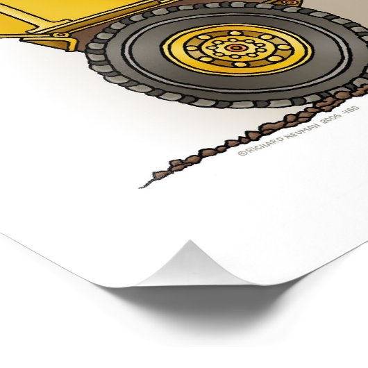 Impression Photo Camion Big Dump (Coin)