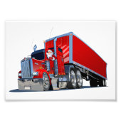 Impression Photo Camion de Noël (Devant)