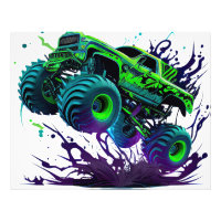 Camion monstre massif