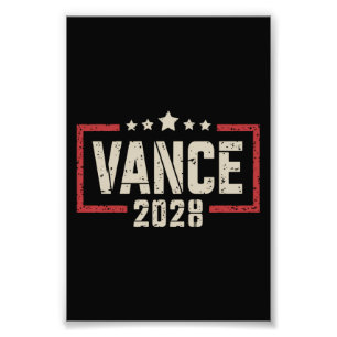 Impression Photo Campagne d'élection présidentielle de Vance 2028 D