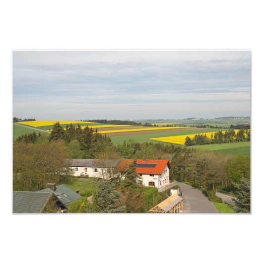 Impression Photo Campagne luxembourgeoise (Devant)